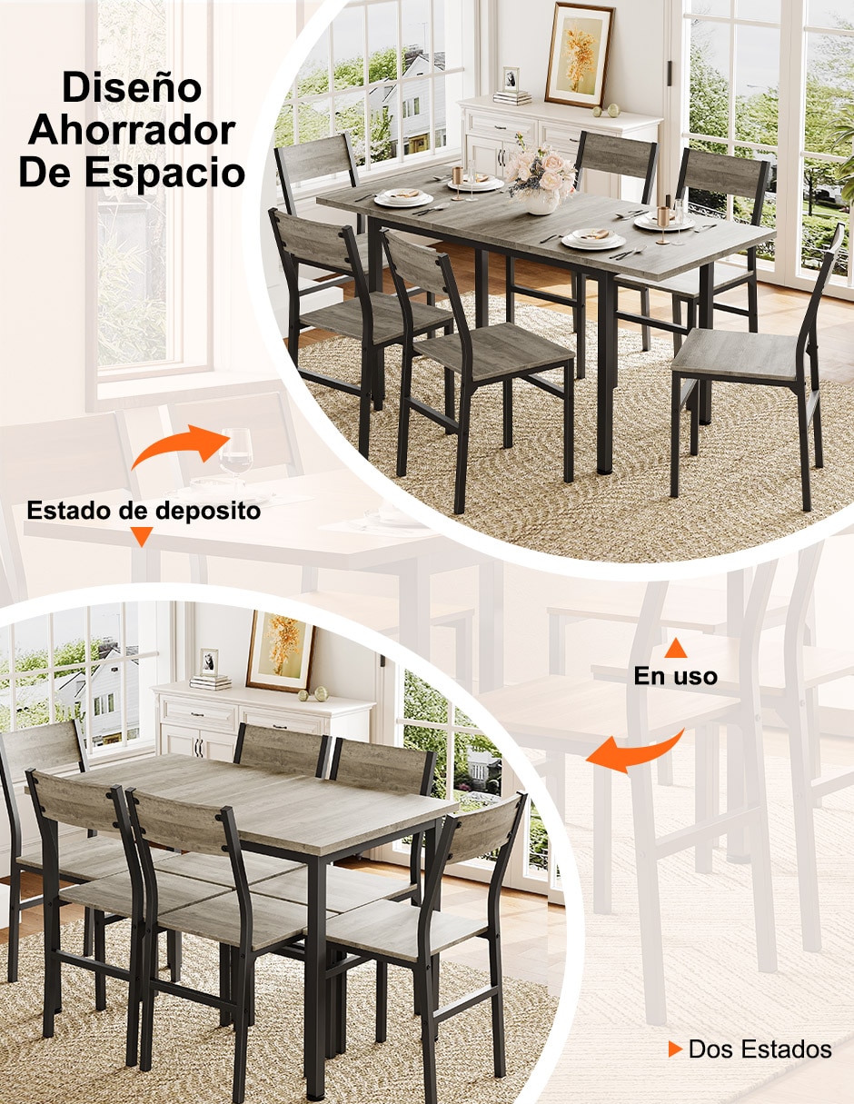 Comedor Nuestro Nidopara 6 personas de MDF 3